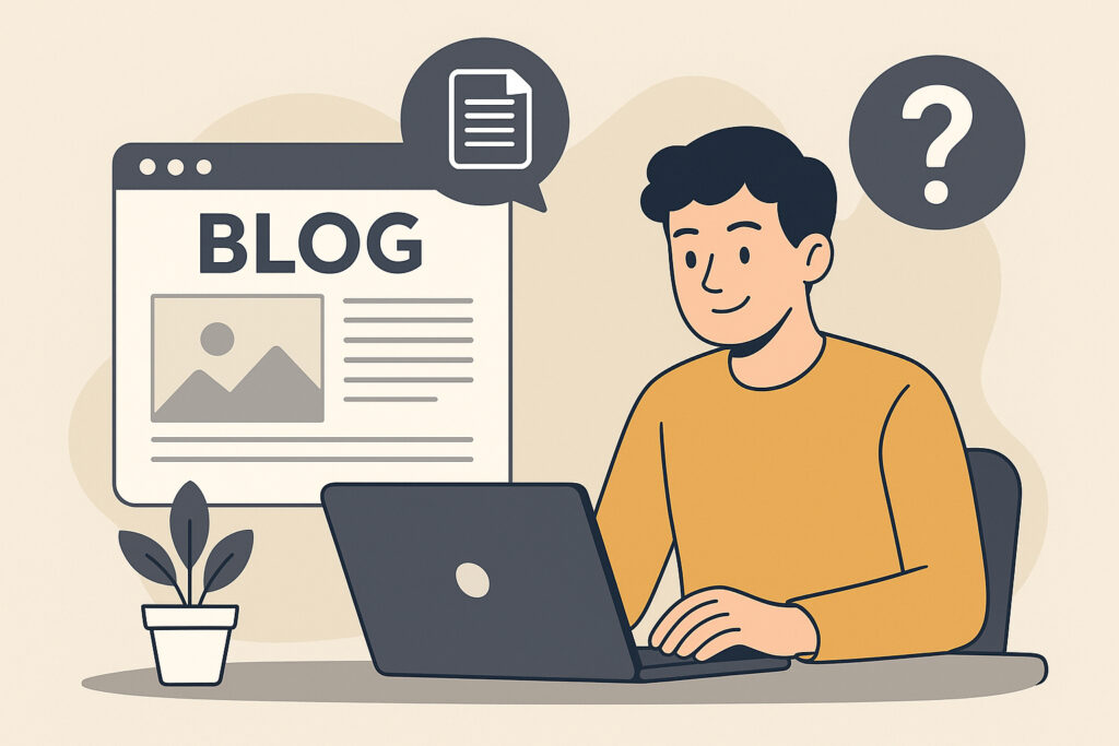 Blogi kotisivuille – kannattaako?