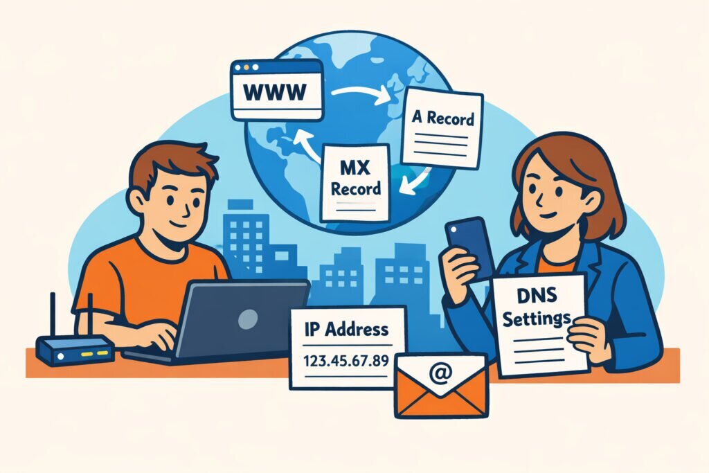 DNS-asetukset kotisivuille: mitä yrittäjän pitää tietää?