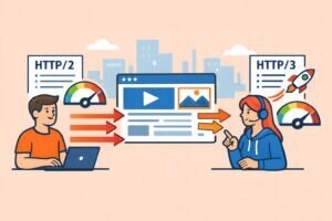 HTTP/2 ja HTTP/3: miten uudet protokollat nopeuttavat sivustoa?