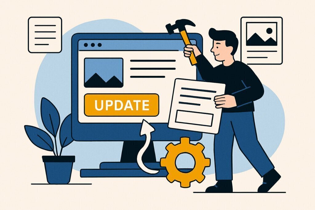 Kotisivujen päivitys: milloin kannattaa uudistaa sivusto kokonaan?