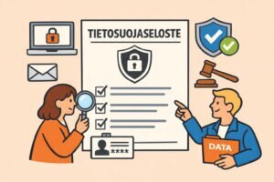 Kotisivujen tietosuojaseloste: mitä siinä pitää olla?