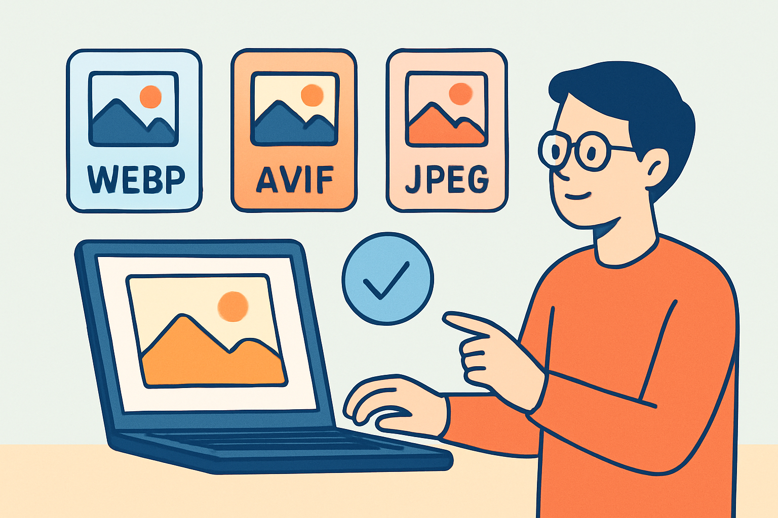 Kuvaformaatit verkossa – WebP, AVIF ja JPEG vertailussa