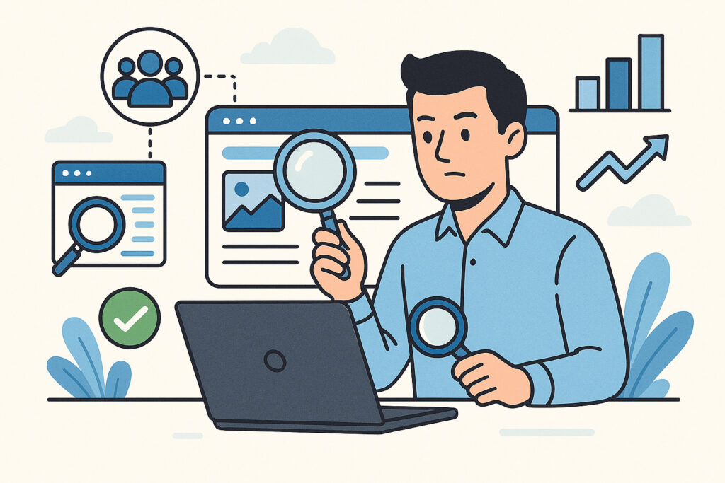 Miten analysoida kilpailijoiden kotisivuja?