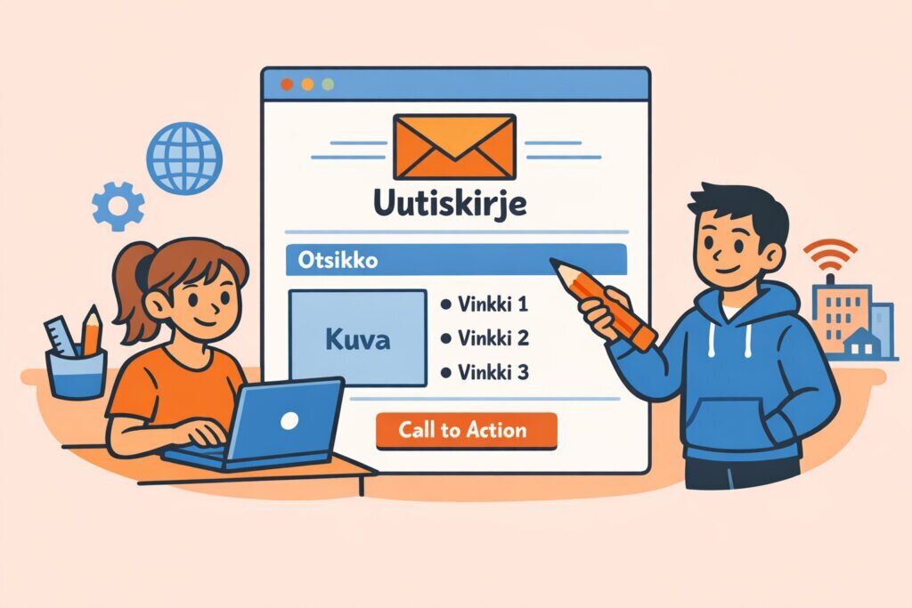 Miten luoda tehokas uutiskirjepohja kotisivuille?