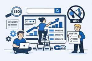 Miten parantaa kotisivujen hakukonenäkyvyyttä ilman mainoksia?