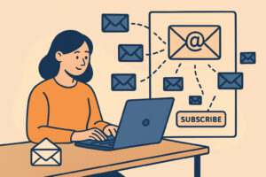 Miten rakentaa sähköpostilista kotisivujen avulla?