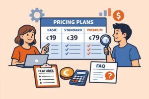 Miten tehdä tehokas hinnoittelusivu kotisivuille?