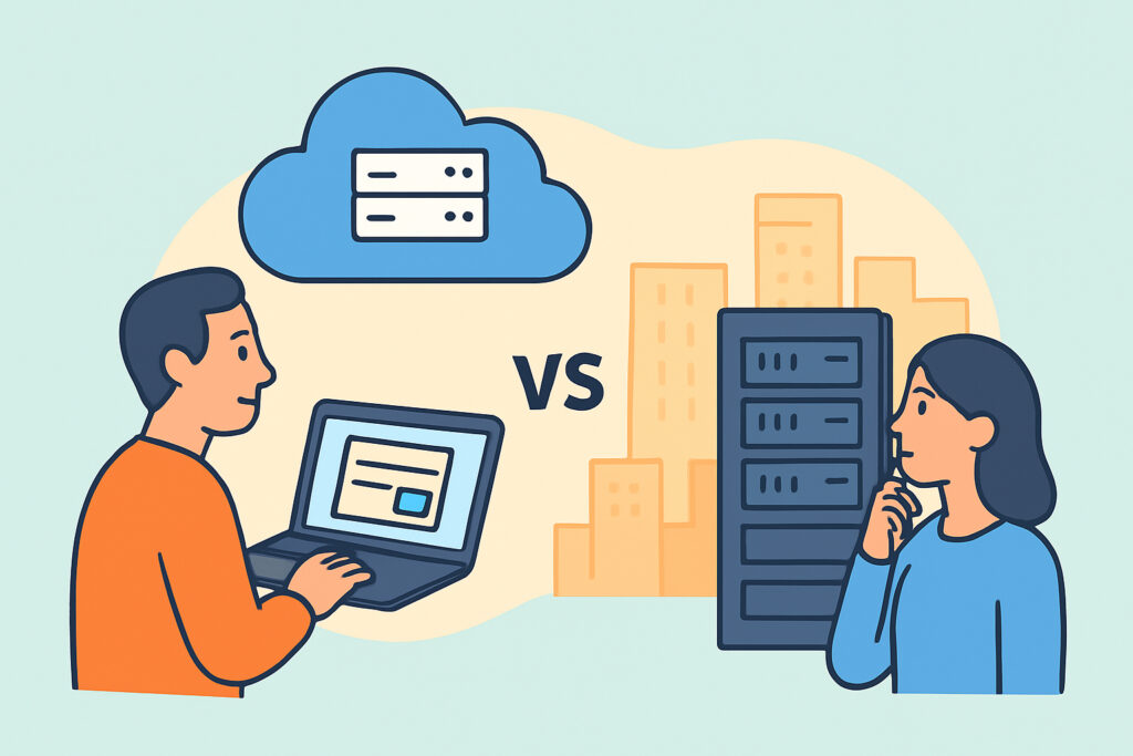Pilvipalvelut vs. perinteinen hosting: kumpi sopii kotisivuille?