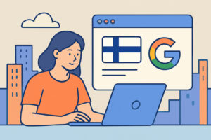 Suomenkielisten kotisivujen kieliasetukset Googlelle