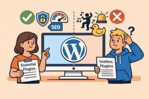 WordPress-lisäosat: mitkä ovat välttämättömiä ja mitkä turhia?